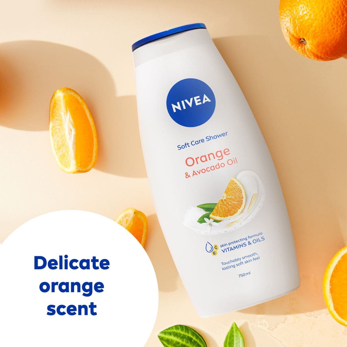 NIVEA Shower Gel with Orange & Avocado Oil!