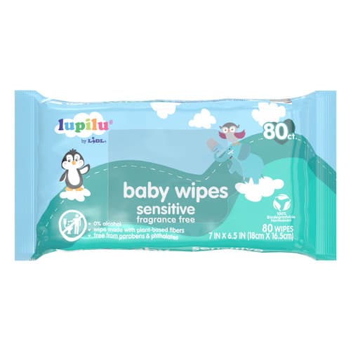 Lupilu Simply Clean Fragrance-Free Baby Wipes